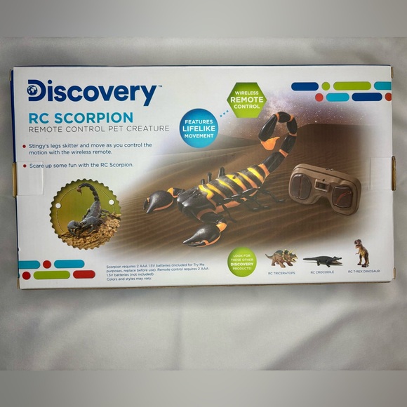Discovery Wireless RC Scorpion with LED Lights *NEW* TOY - Picture 2 of 6